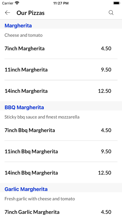 Milano Fast Food Birmingham Screenshot