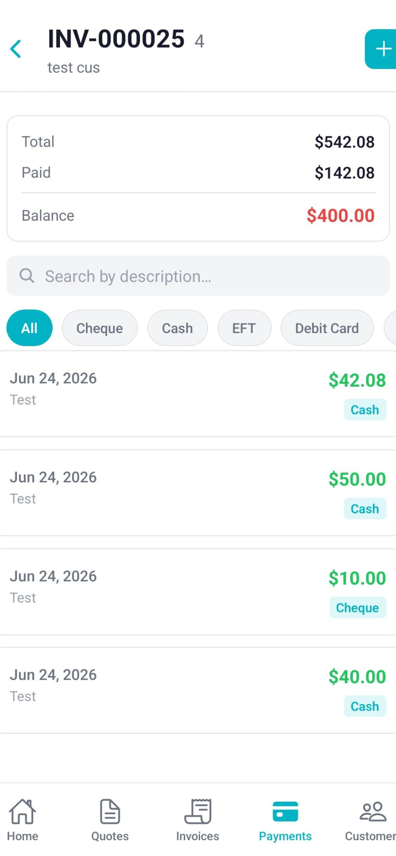 ABMBooks Invoicing screenshot 5