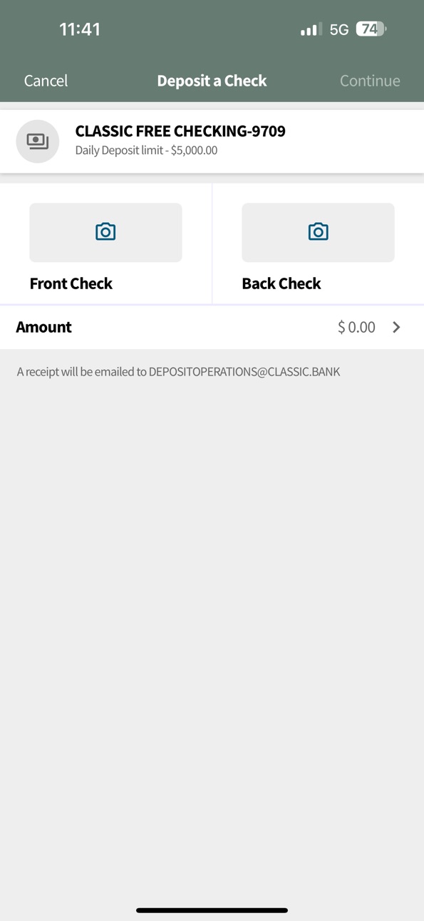 iPhone screenshot