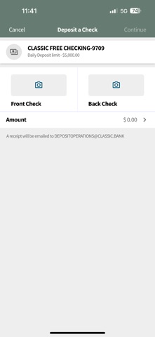 Classic Bank Mobile Screenshot 2 of 5