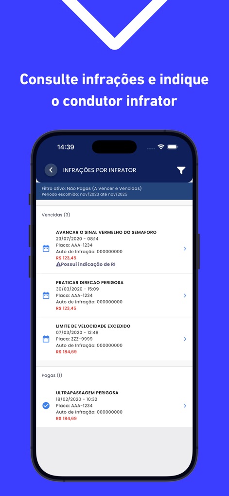 CNH do Brasil - Infraction Management
