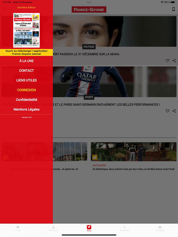 Screenshot #5 pour FG Actu