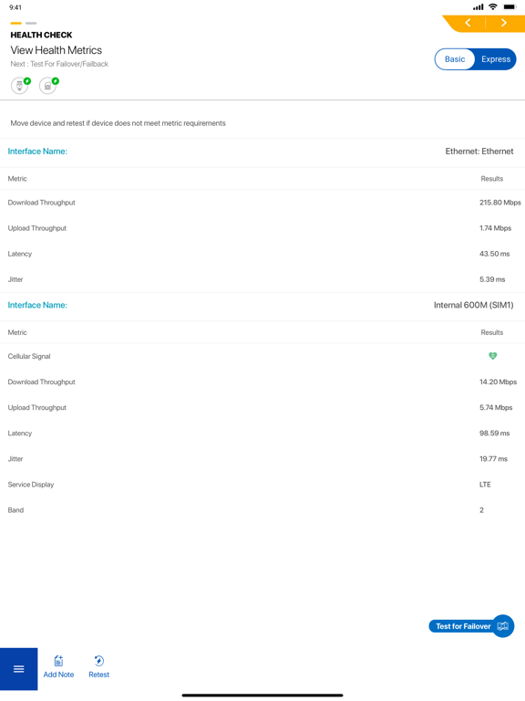 Cradlepoint Verify iPad screenshot 8 - Productivity app