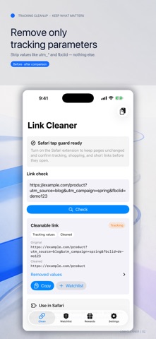Link Cleaner: URL Guard Screenshot 2 of 5