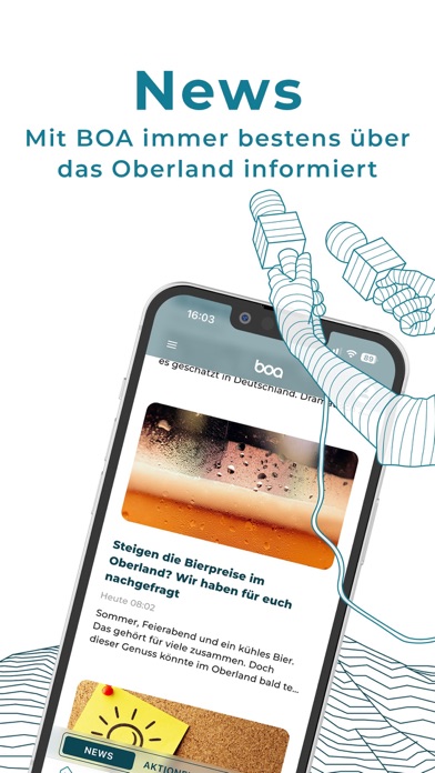 boa - Bayerische Oberland App iPhone screenshot 3 - News app