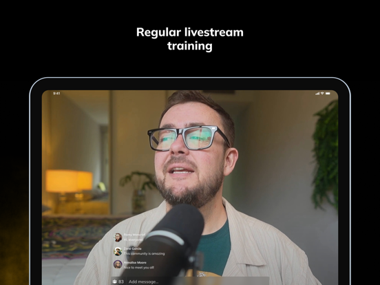 Rune Soup iPad screenshot 2 - Social Networking app