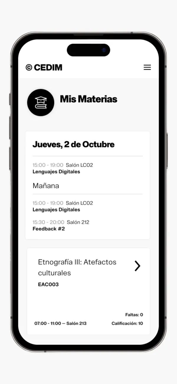 Screenshot #1 pour CEDIM Roadmap