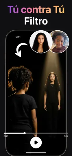 Captura de pantalla de AI Video Generator + Creator en iPhone 3