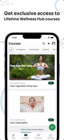 Lifetime Wellness Hub screenshot