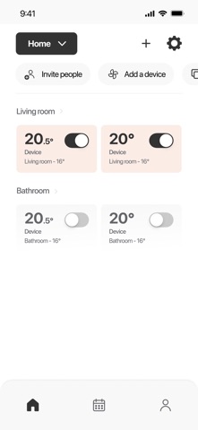 Aquarea Home iPhone screenshot