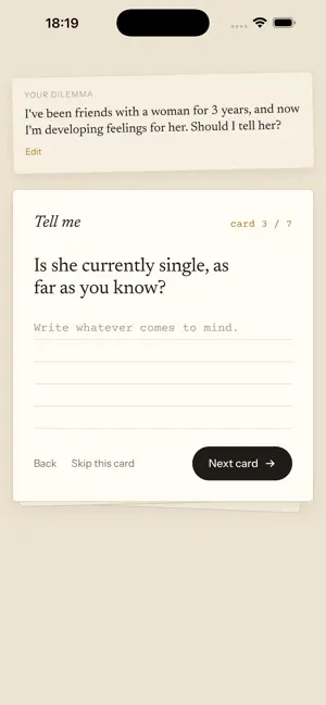Tell Me: Honest Advice screenshot 3