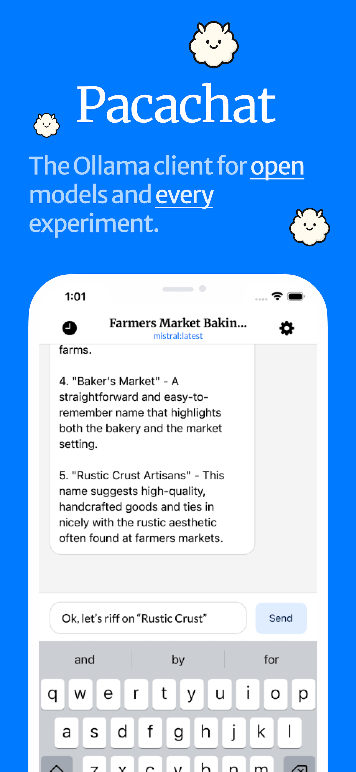 Pacachat - Local AI Chat