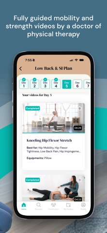 Jen: Physical Therapy Workouts Screenshot 2 of 6