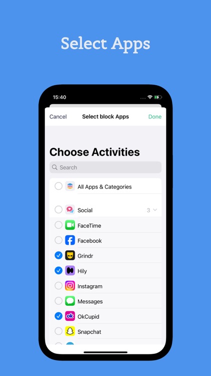 Scap - Stop Endless Scrolling