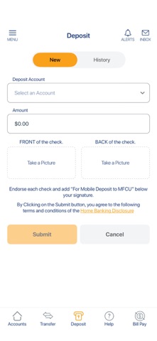 Methuen Credit Union iPhone screenshot
