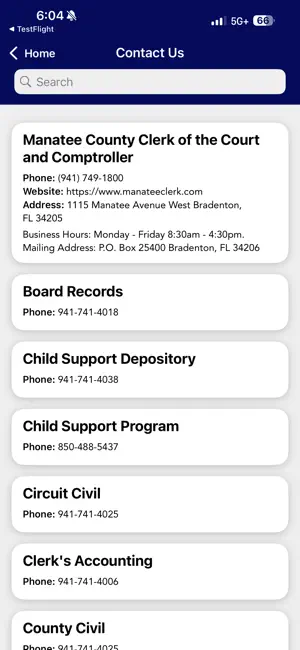 Manatee Clerk of Court screenshot 2