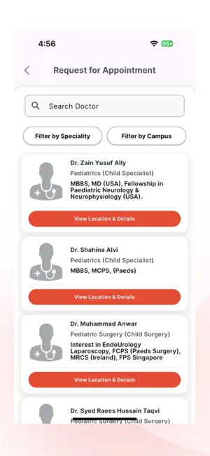 Dr. Ziauddin Hospital screenshot 2