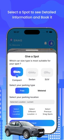 Snag Parking APP Screenshot 3 of 3