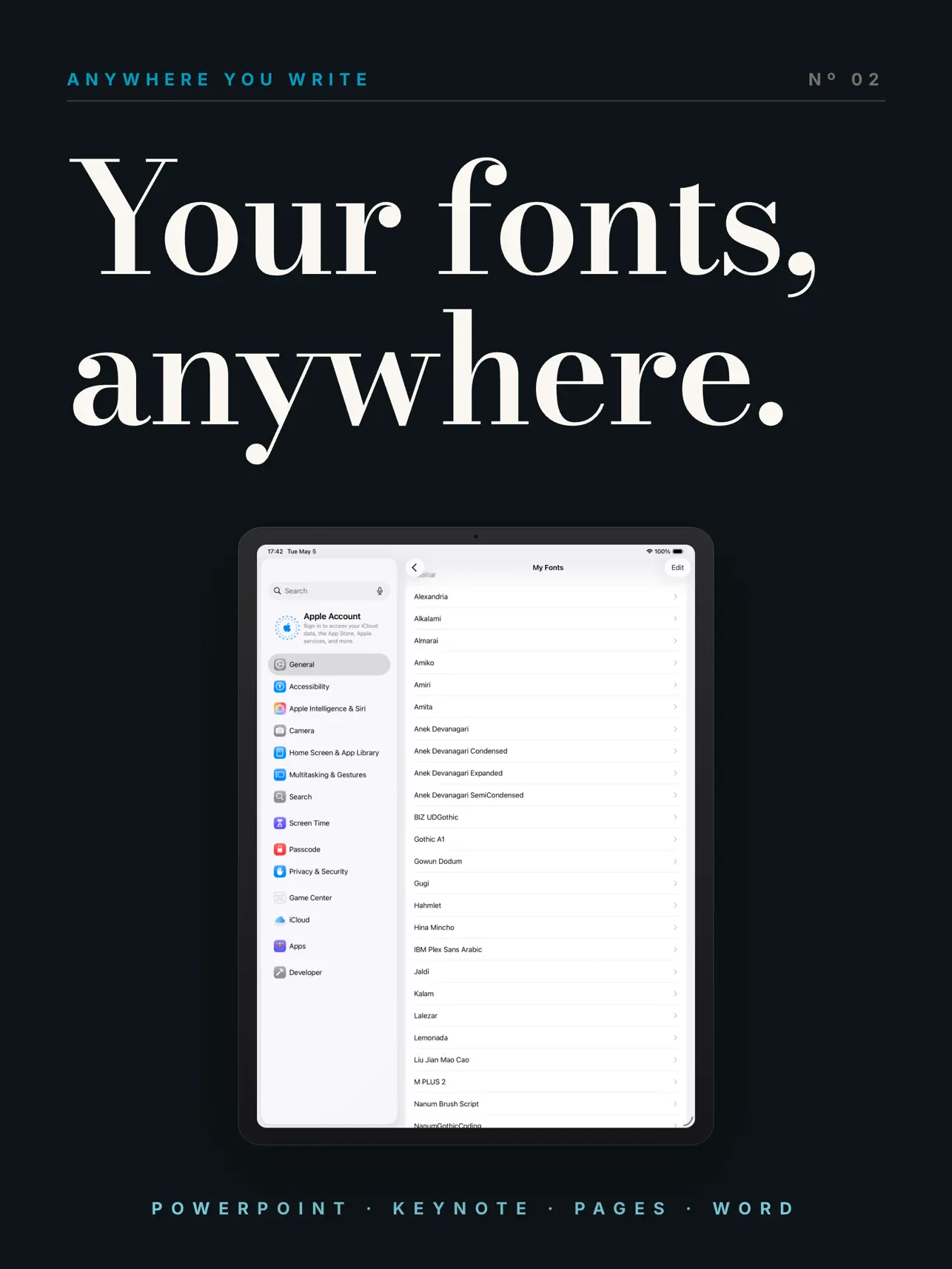 Screenshot #5 pour Font