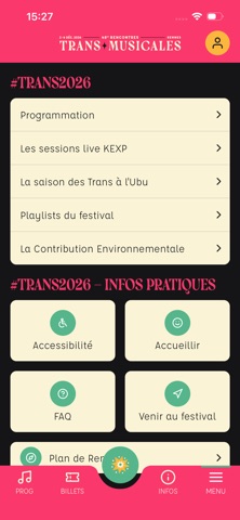 Trans Musicales 2026 Screenshot 5 of 5
