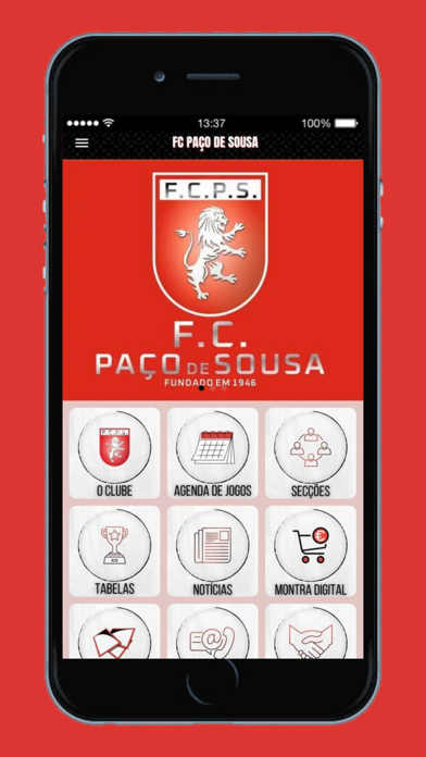 FC Paço de Sousa Screenshot 2 - AppWisp.com FC Paço de Sousa Screenshot 2 - AppWisp.com