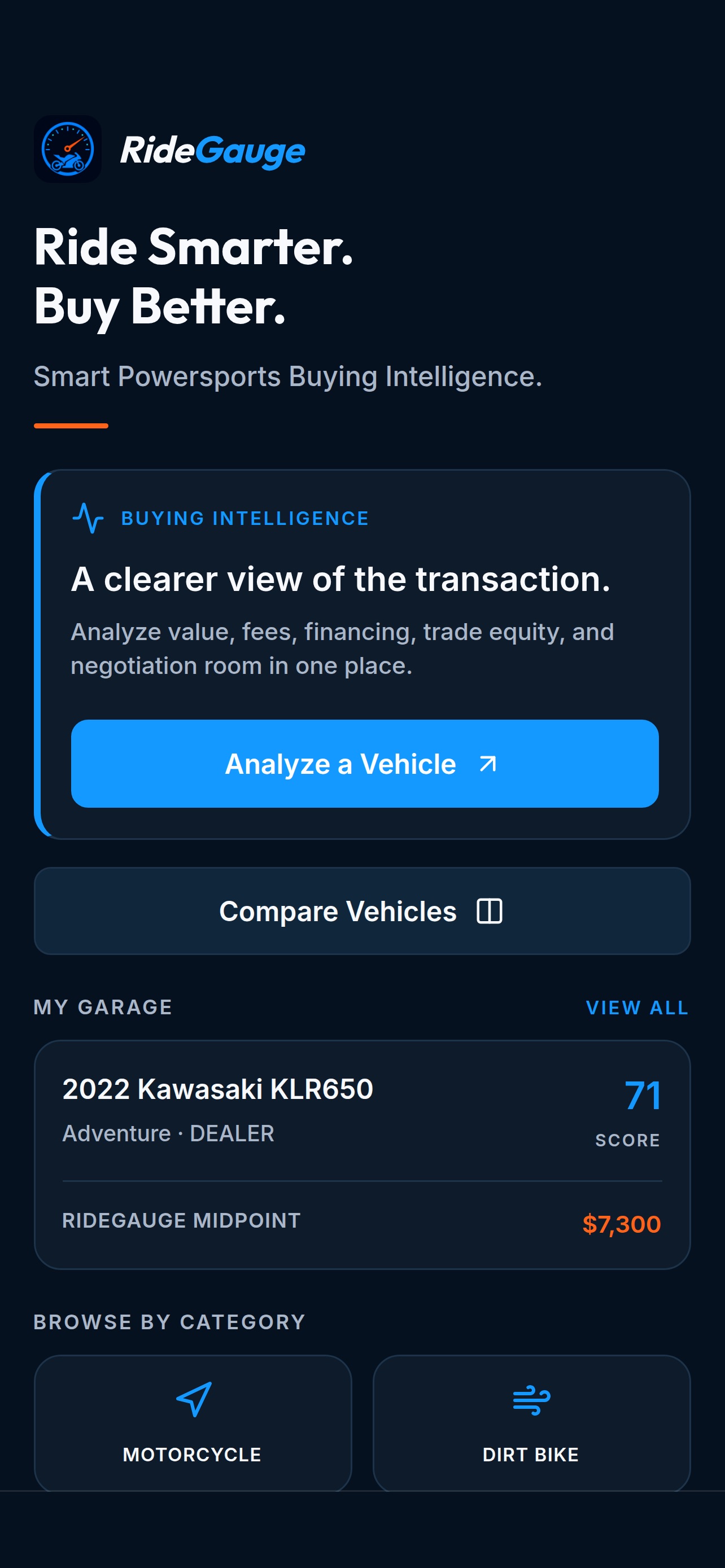 Screenshot 4 of RideGauge