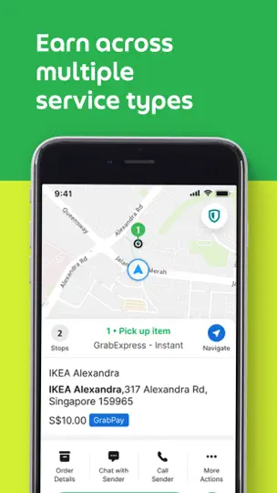 Screenshot von Grab Driver: App For Partners auf dem iPhone 3
