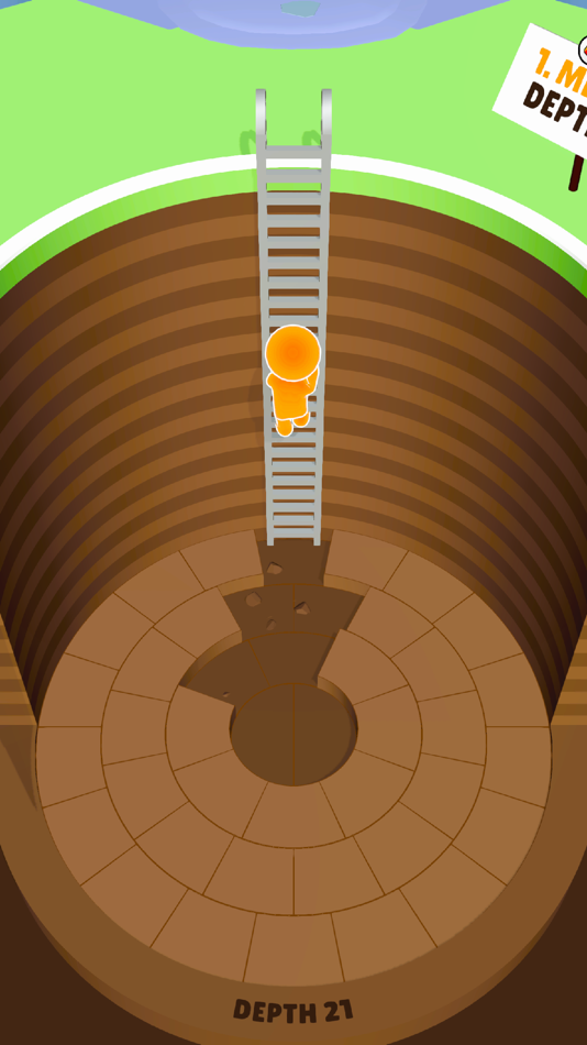#4. Dig World: Deepest Hole (iOS) 由: Studio Rouleau Inc