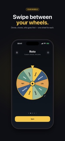 Roto – Decision Wheel Screenshot 2 of 7