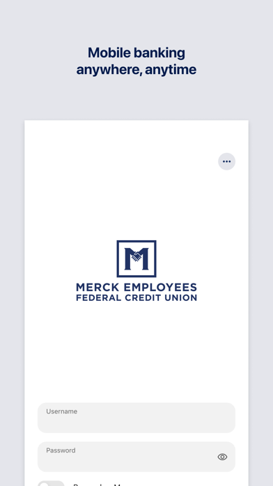 Merck EFCU Mobile App app screenshot