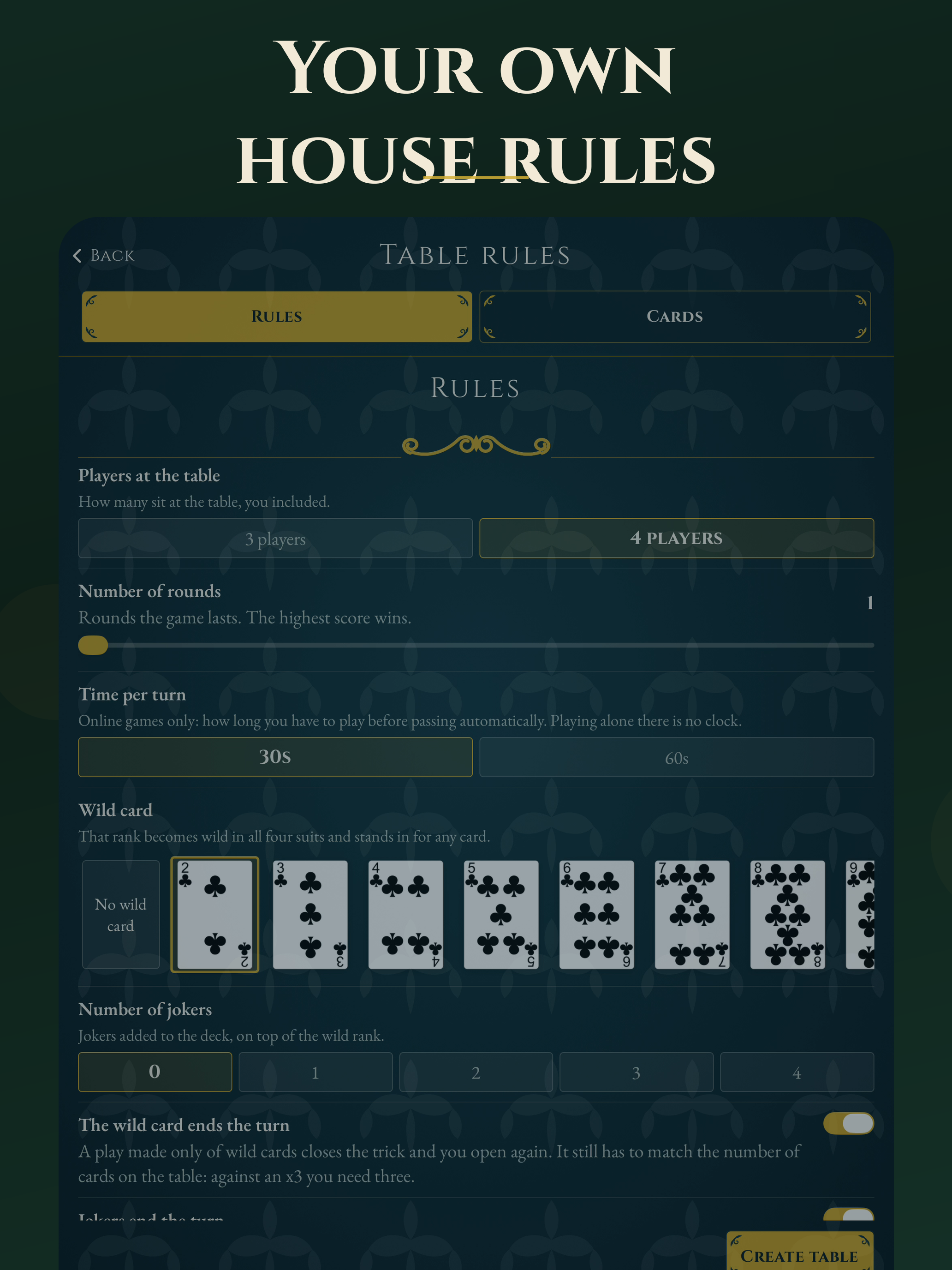 President App Card Game screenshot 9