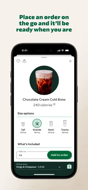 Starbucks screenshot 2