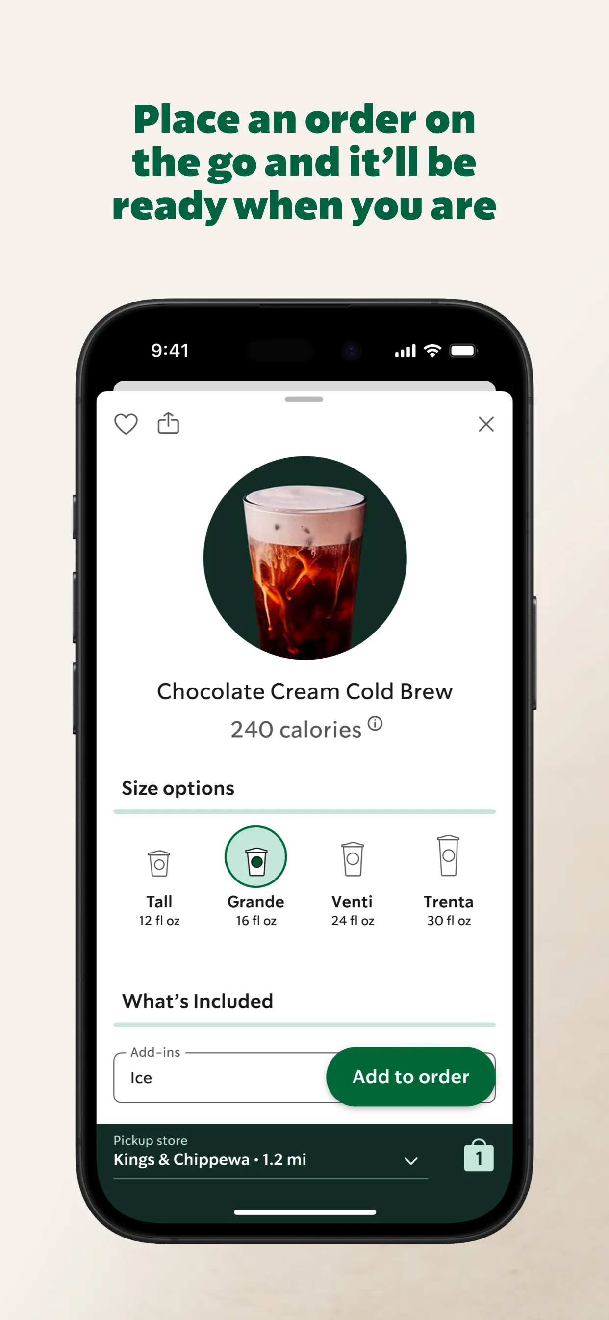 Starbucks screenshot 2