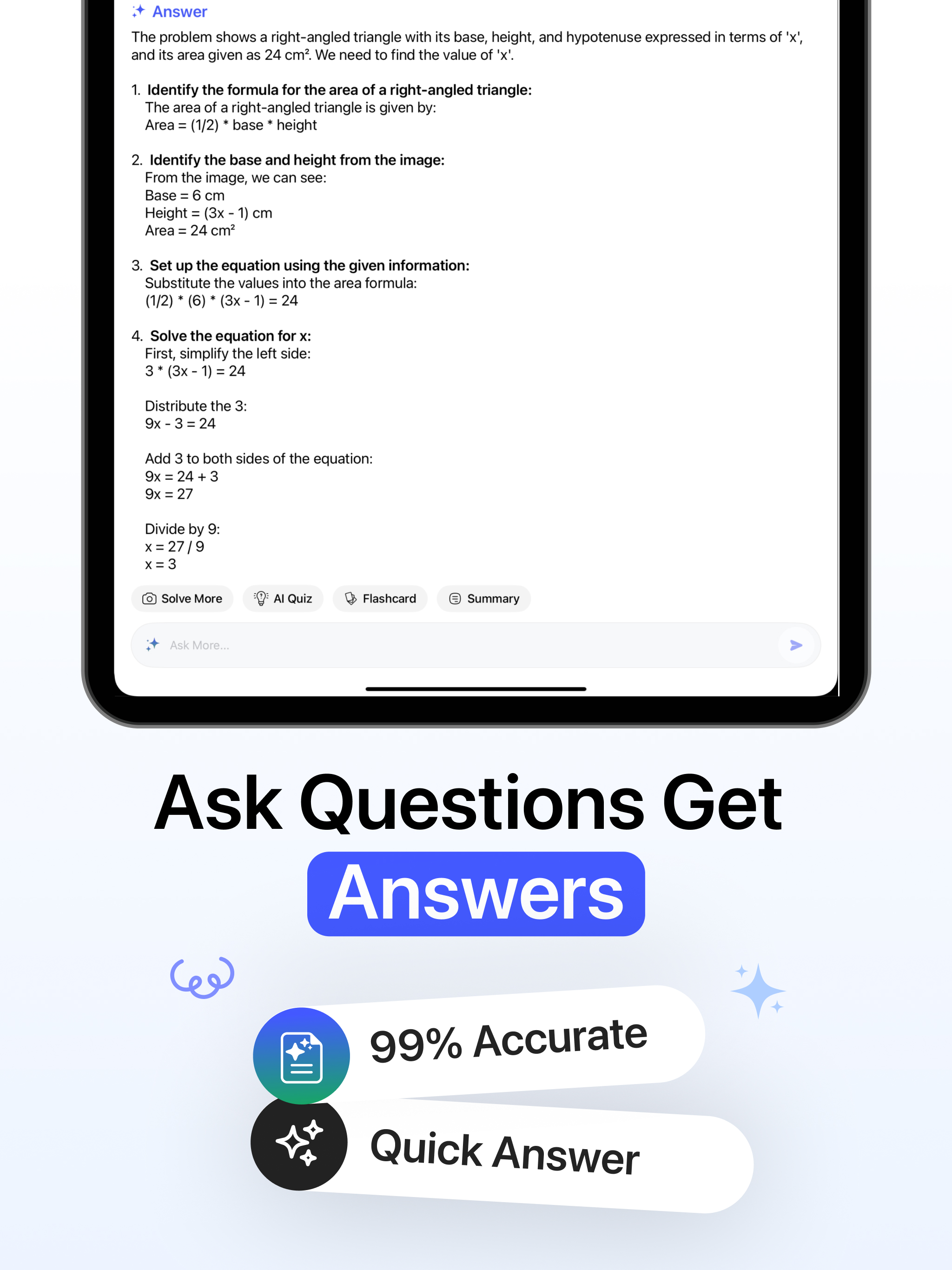 AI Homework Helper : Math AI screenshot 9