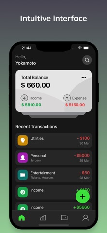 Money Tracker : BudgetLog Screenshot 3 of 7