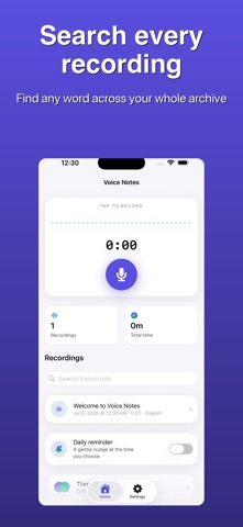 Voice Notes: Transcriber Screenshot 4 of 5