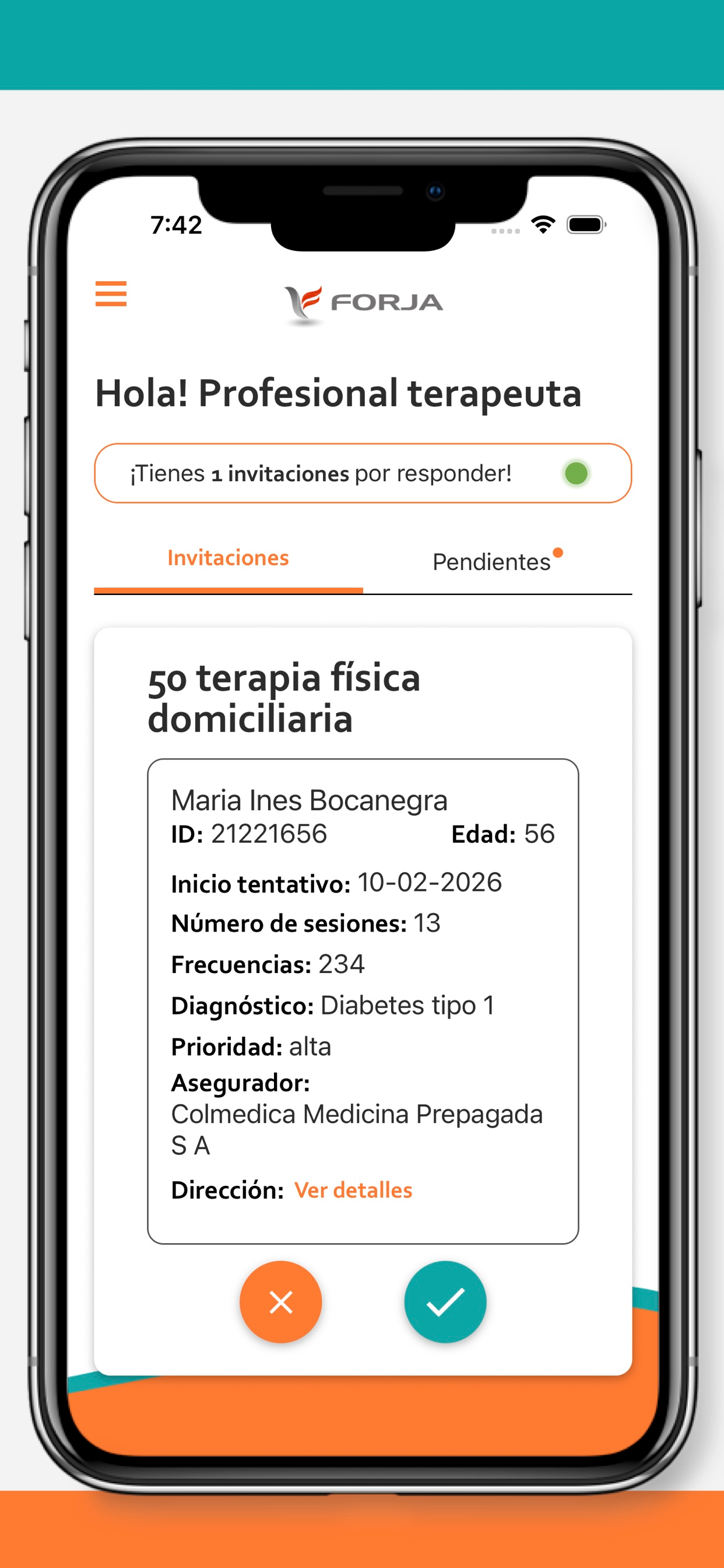 Forja app screenshot 3