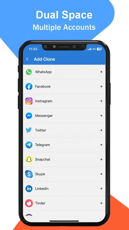Parallel App ~ Dual Accounts screenshot 3 of 5