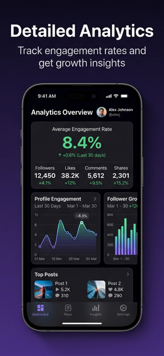 FollowStat: IG Reports Screenshot 3 of 4