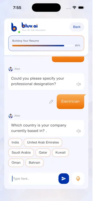 Bluv AI | Jobs, Connect & More screenshot 1