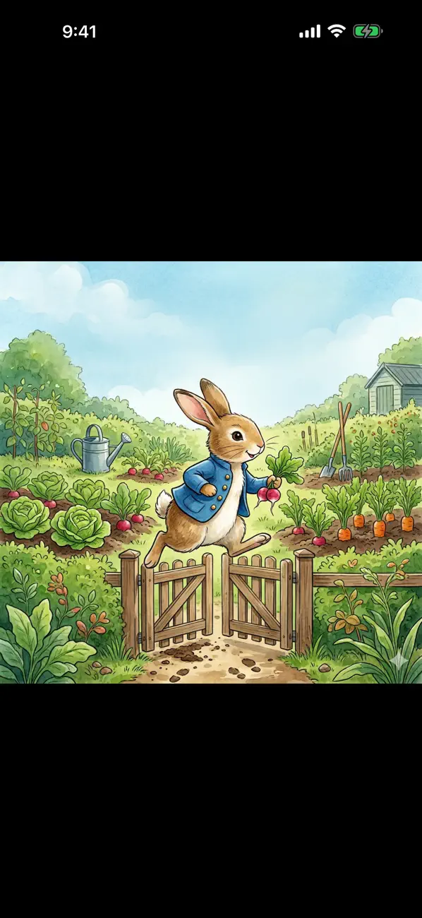 Screenshot #1 pour Peter Rabbit Danish