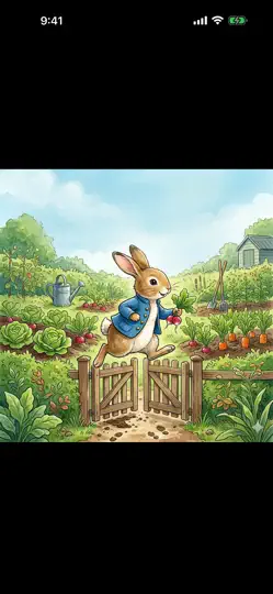 Capture d'écran de Peter Rabbit Danish sur iPhone 1