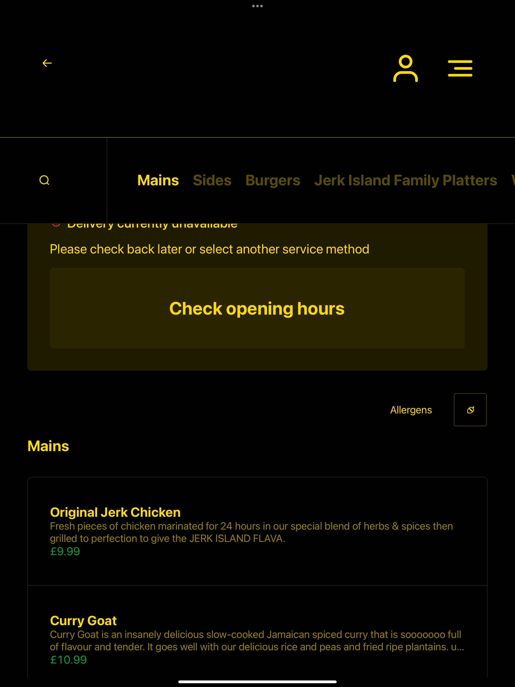 Jerk Island Grill UK screenshot 7