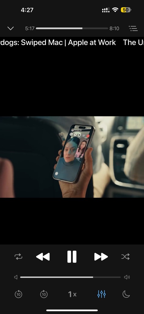 Offline: Files, Browser, VPN - Users can enjoy uninterrupted entertainment with the app's integrated media player, featuring intuitive 'playback controls' and adjustable 'audio/video settings'.