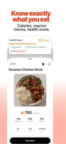 Monday - AI Calorie Tracker iPhone screenshot