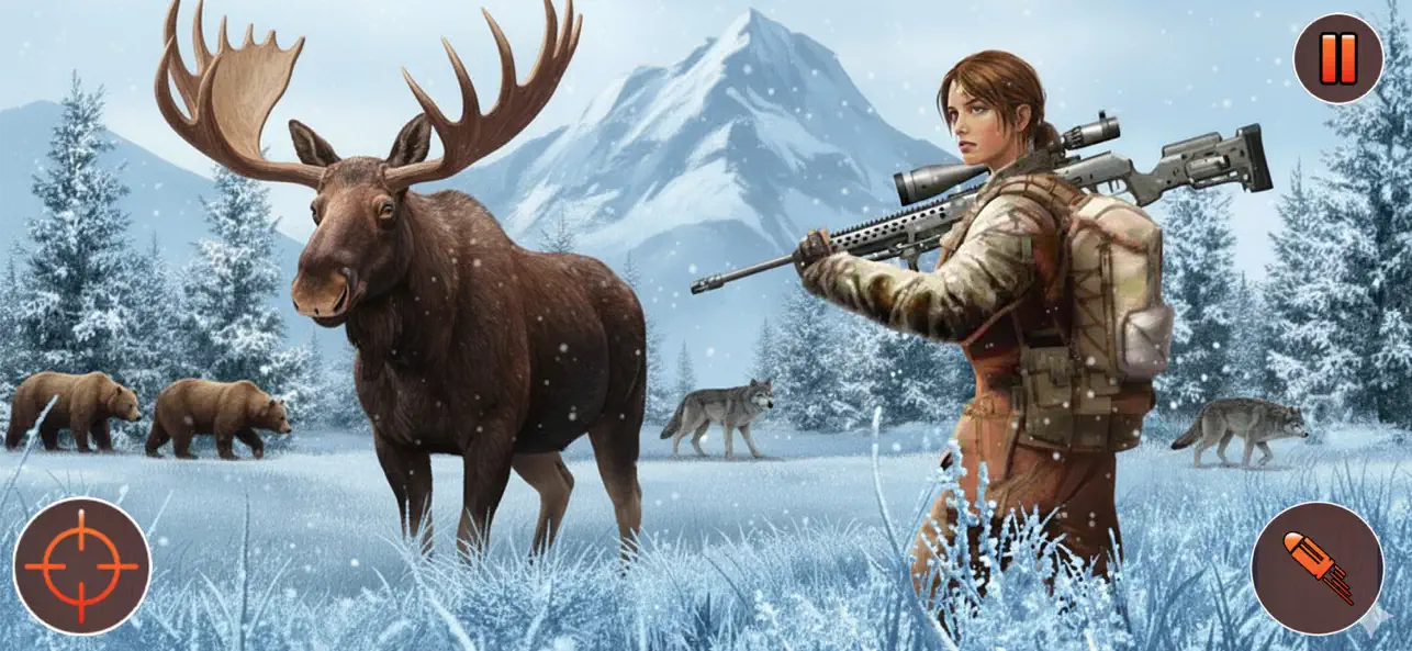 Screenshot #3 pour Safari Chasse Simulateur 4x4