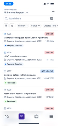 Facilio Tenant screenshot