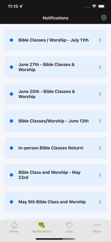 App screenshot