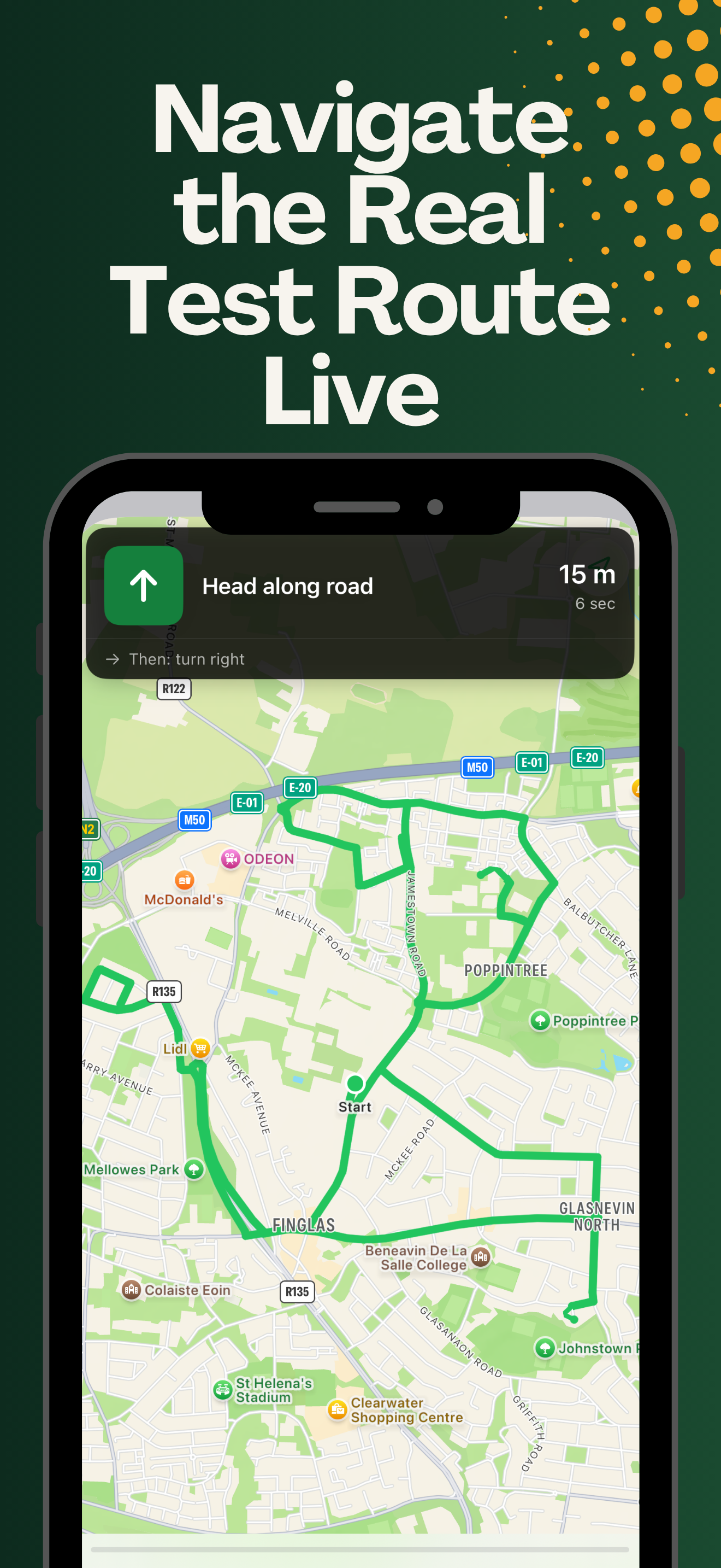 TestRoute: Irish Driving Test