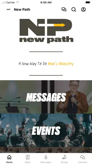 New Path: Bible & Discipleship screenshot 1